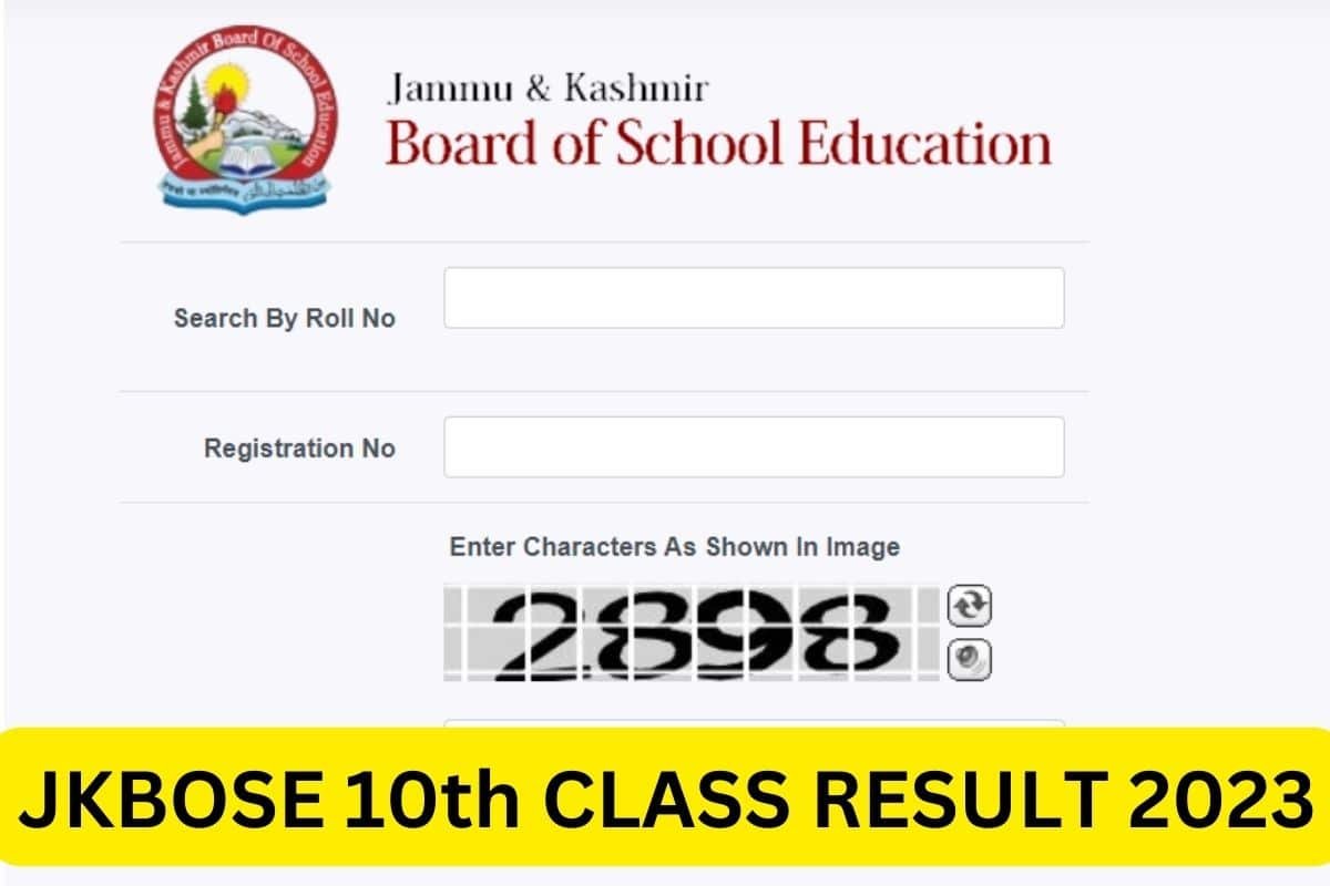 JKBOSE Class 10th Result 2023 Direct Link, Search By Name & Roll