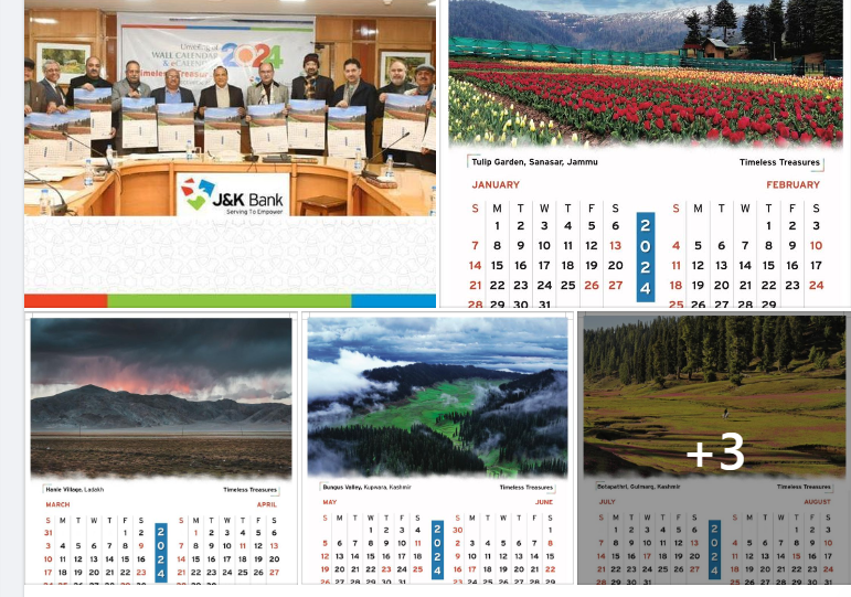 MD & CEO Today Unveils J&K Bank Calendar 2024 Download Here