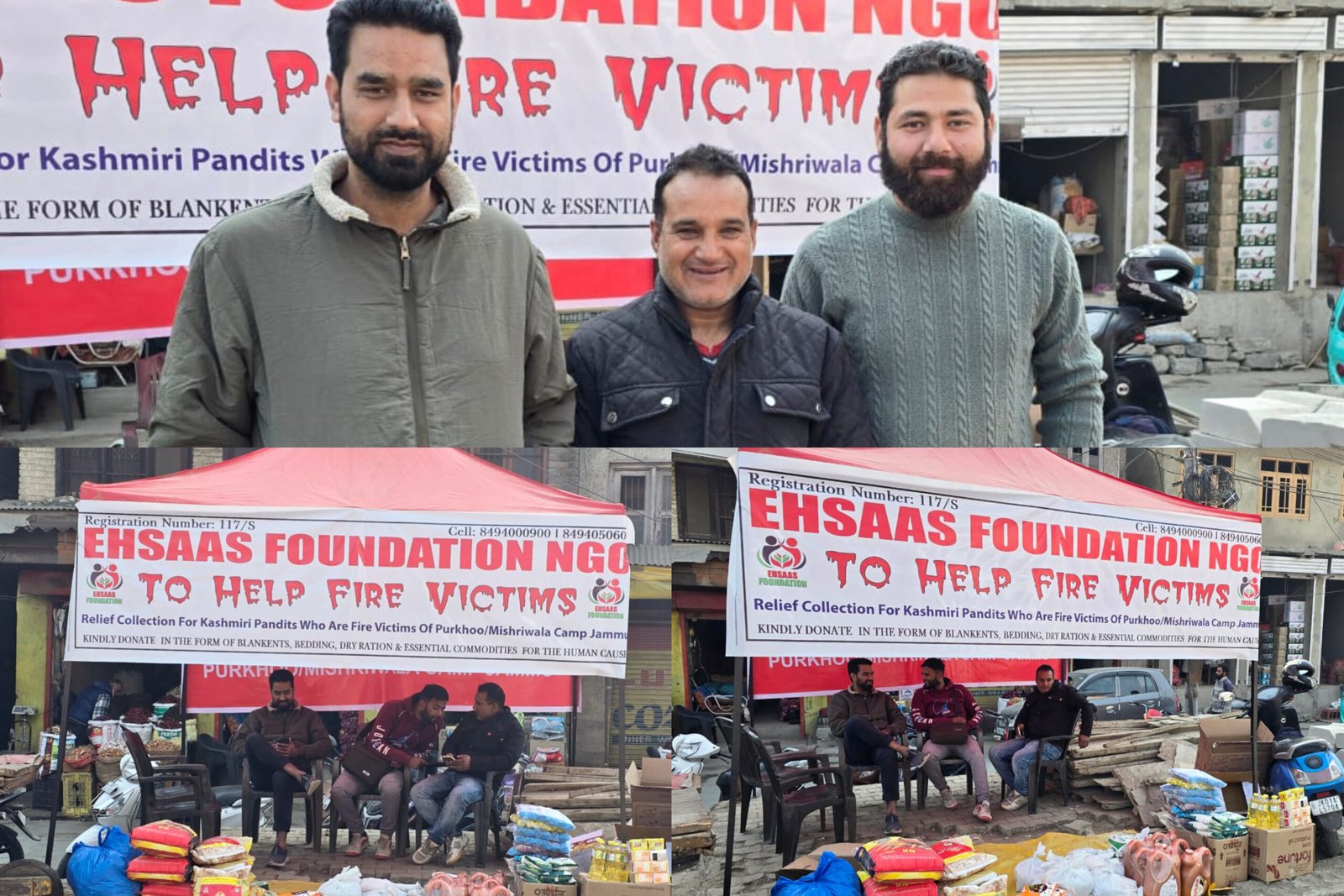 Ehsaas Foundation extends lifeline to Purkhoo fire victims, Bringing aid and hope to displaced Families